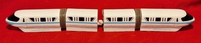Walt Disney World Blue Monorail Die-Cast System 12.5'' Long Train Only 