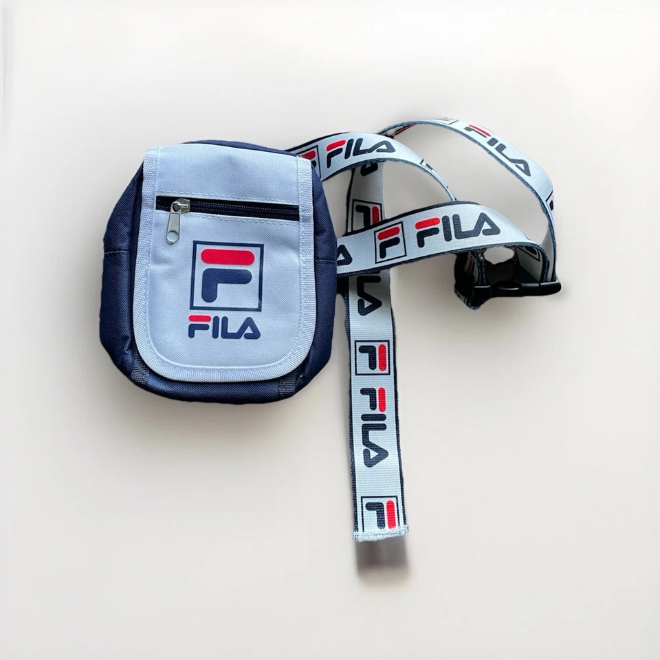 Riñonera Fila Bolsa Cintura Azul/Rojo/Blanco Cremallera - Bolso Desmontable Foto 2 de 4