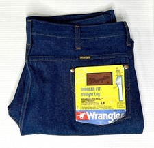 NWT Vintage Wrangler 912DEN Cowboy Cut Regular Fit Jeans Mens 42x34 Made In USA