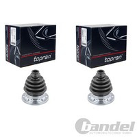 2X Topran Achsmanschette Satz Getriebeseitig Rechts Passend FüR Audi A3 Seat COR