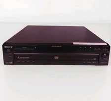 Sony DVP-NC600 5-Disc Carousel CD/DVD Player Changer - Tested Working w/ Remote