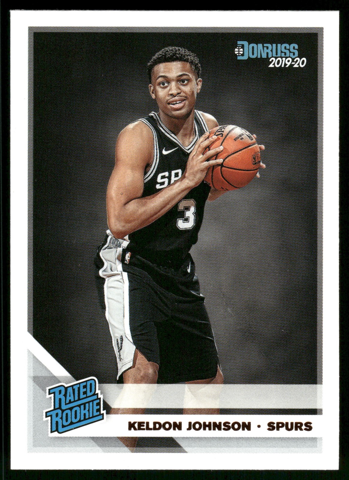 2019-20 Donruss #227 Keldon Johnson San Antonio Spurs Rookie