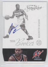 2012-13 Panini Signatures Die-Cut Trevor Booker #113 Auto 1l7