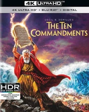 The Ten Commandments [New 4K UHD Blu-ray] With Blu-Ray, Rmst, 4K Mastering, Ac