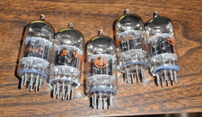 5 Nice Tested RCA 5814A 12AU7  Vacuum Tubes