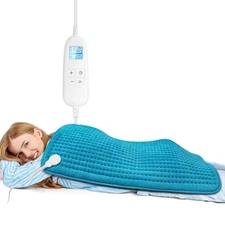 Electric Heating Pad for Back, Extra Large 17''x 33'' XXXL for Full