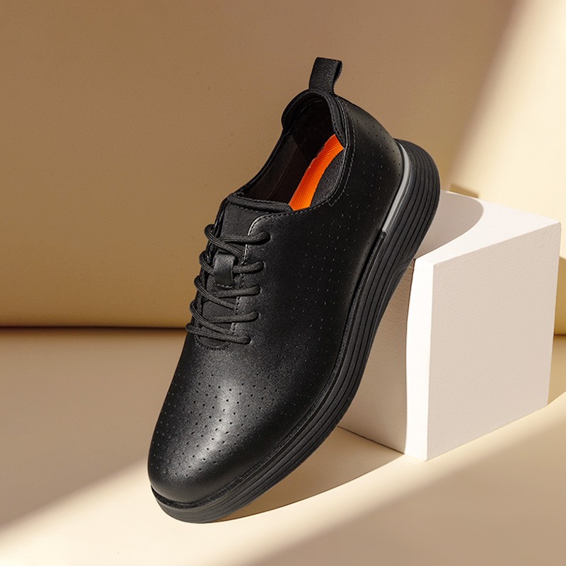 Men's Dress Sneakers Oxfords Breathable Casual Formal Business Shoes-Black | eBay Men's Dress Sneakers Oxfords Breathable Casual Formal Business Shoes-Black | eBay