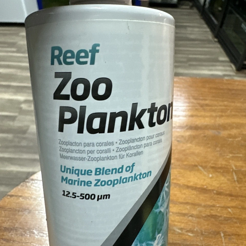Seachem Reef Zooplankton 500mL Unique Blend of Marine Zooplankton Food for Coral - Image 2 of 4