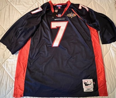 Mitchell & Ness John Elway Denver Broncos Super Bowl XXXII Jersey 3XL 56 New NWT