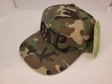 CAP Camouflage CROWN Snapback Hat Professional Style Psalm 23 New With Tag