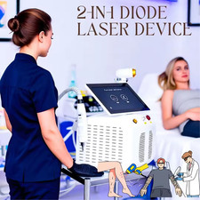 Diode Laser 808nm Painless Hair Removal Nd Yag Pico Laser Tattoo Removal Machine