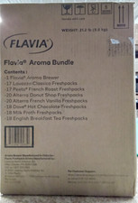 Lavazza Flavia Aroma Bundle Single Serve Coffee Maker Black TESTED/CLEAN
