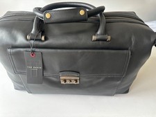 TED BAKER LEATHER HOLDALL