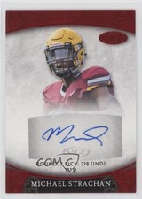 2021 Sage Aspire Red Mike Strachan Michael Strachan #ASP-118 Auto 0it8