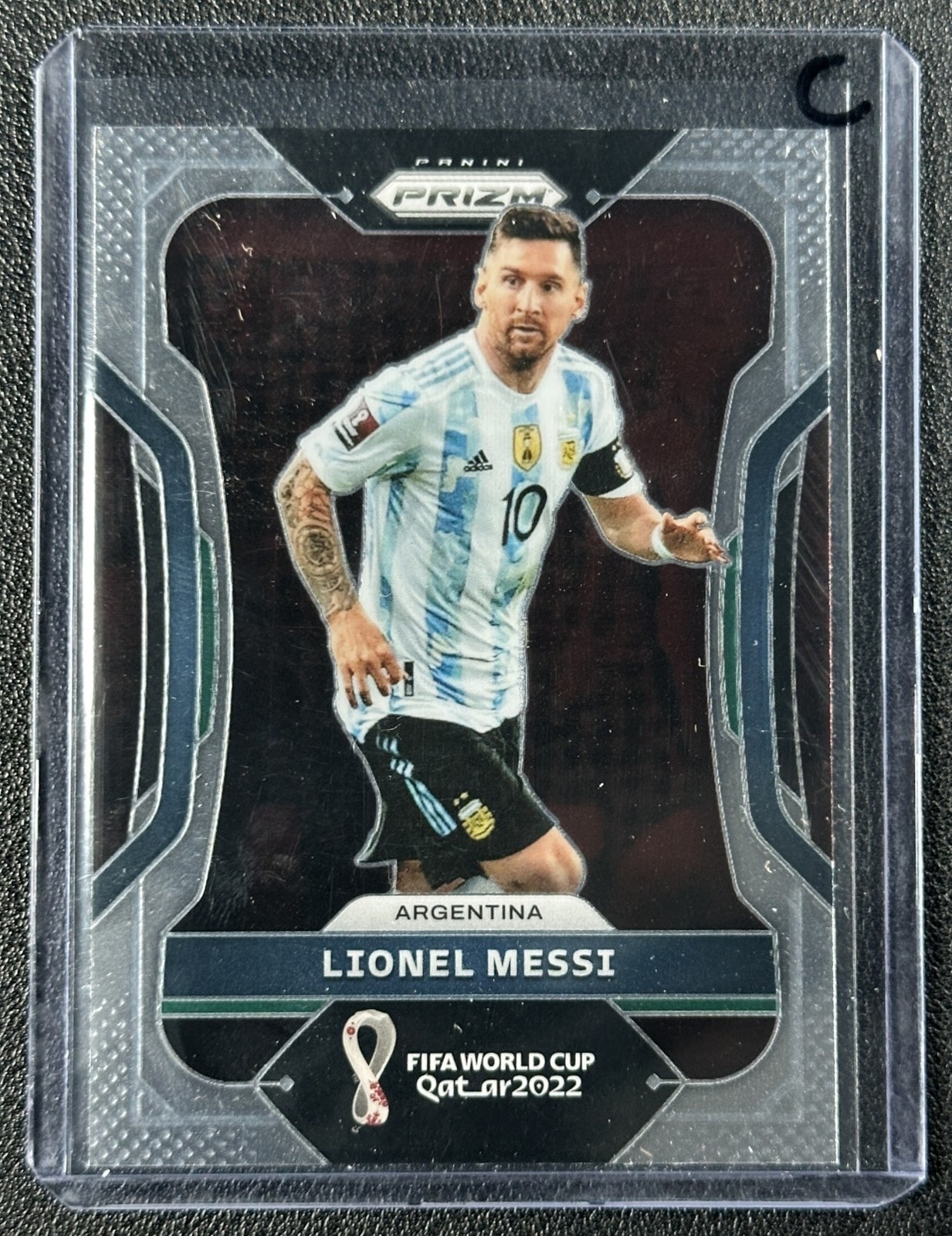 LIONEL MESSI 2022-23 PANINI PRIZM WORLD CUP #7 ARGENTINA C
