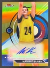 Walker Kessler 2023-24 Topps Finest Auto Gold Refractor Jazz /50