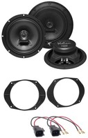 Hifonics 2-Wege 16,5Cm 180Watt Lautsprecher FüR Ford Focus Ka FronttüR Heck Auto