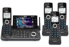 AT T 4-Handset DECT 6.0 Cordless Home and Business Phone with Answering Machine