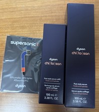 Dyson Chitosan Pre and Post-style Serum  Refill 100mL NEW W PIN