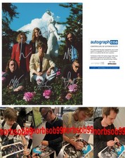 CAGE THE ELEPHANT SIGNED 8x10 PHOTO B MATT SHULTZ +5 w/EXACT PROOF AUTOGRAPH COA