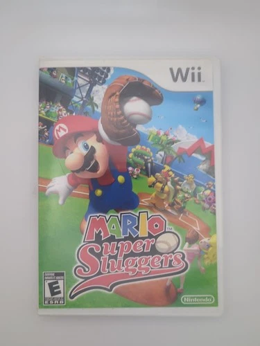 Mario Super Sluggers - Nintendo Wii CIB Tested