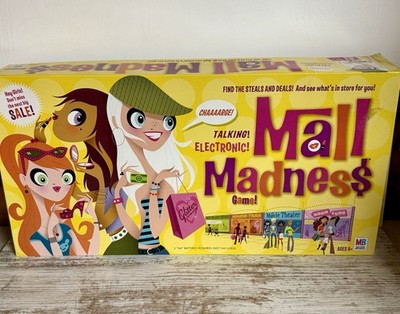 Mall Madness Electronic Talking Board Game 2004 Milton Bradley Complete Tested