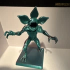 Demogorgon Stranger Things Plastic Horror Figurine Teal Brown Collectible