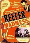 Tin Metal Signs Home Décor Wall Art 8x12 Reefer Madness Movie Vintage Wall Art