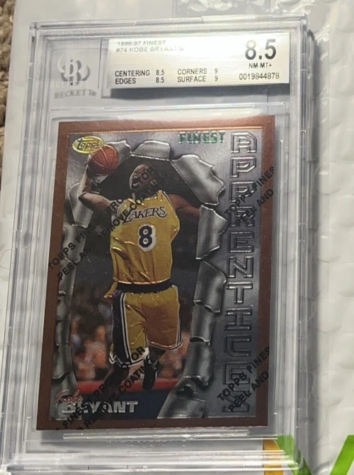 Topps Kobe Bryant Basketball Rookie Sports Trading Cards