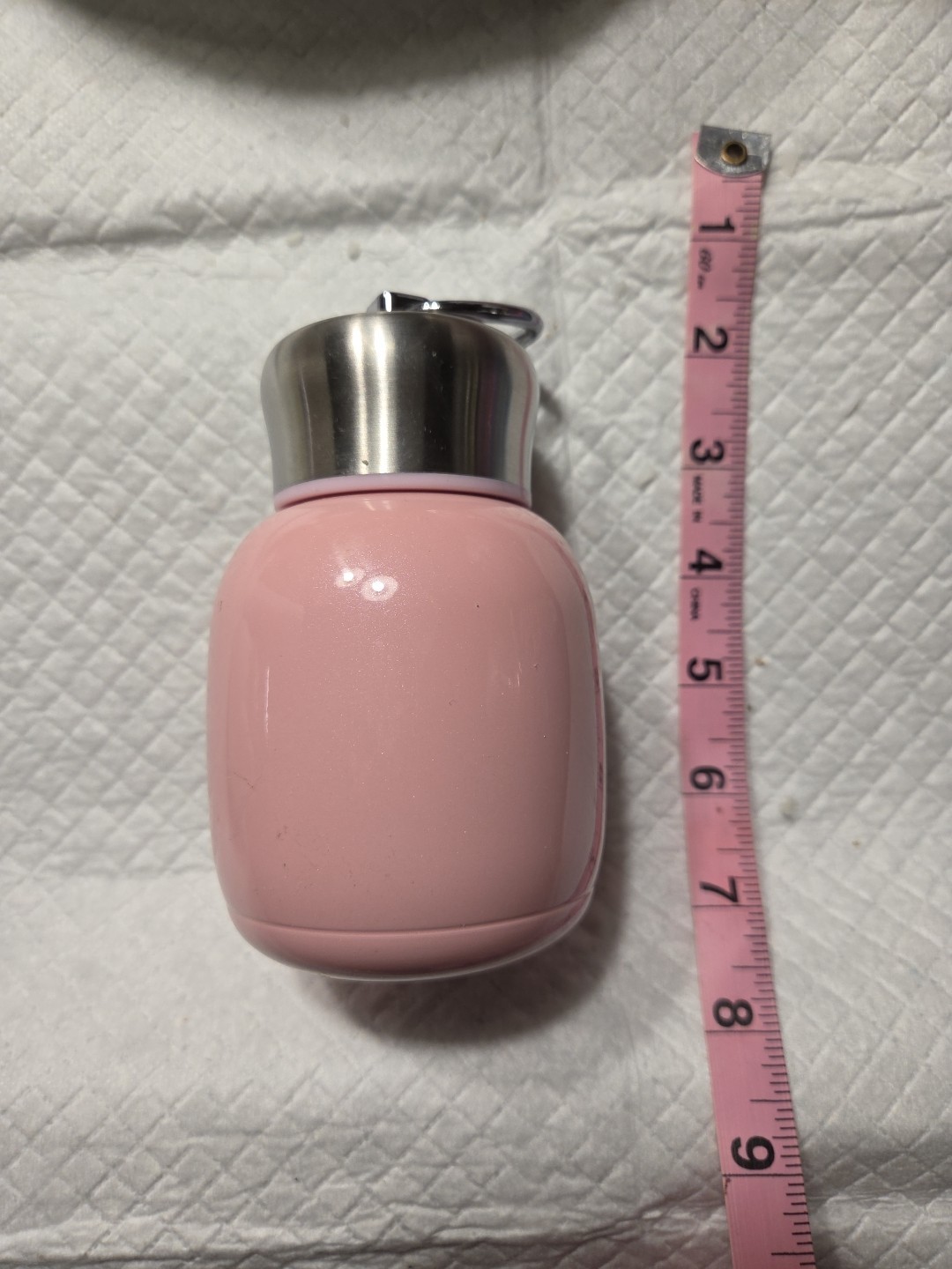 Gets Mini 7 oz Stainless Steel Water Bottle, Portable Small 