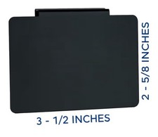 BLACK Metal Bin Label Clips, for Storage Bask...