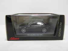 1/43 Shuco Mercedes-Benz C-Class W204 C63 AMG Mini Car Black From Japan
