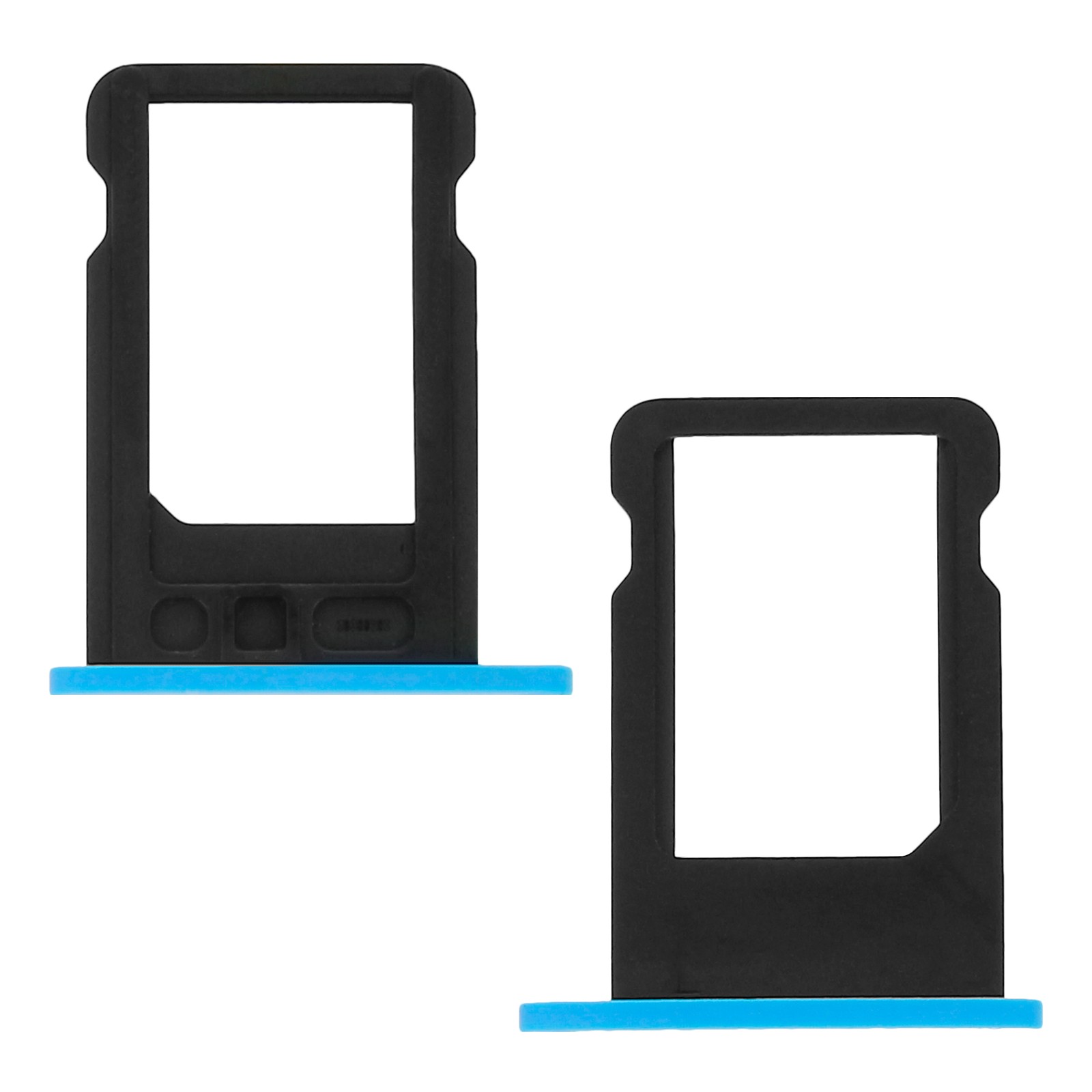 Logement Nano SIM pour iPhone 5C Bleu Finition Précise