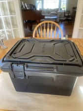 Plano Hinged reel storage box  model 107160 4 Compartment Made In USA 16x13x10”