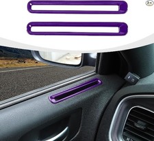 for Door Air Vent Trim, Door AC Air Conditioner Outlet Vent Cove Color: Purple