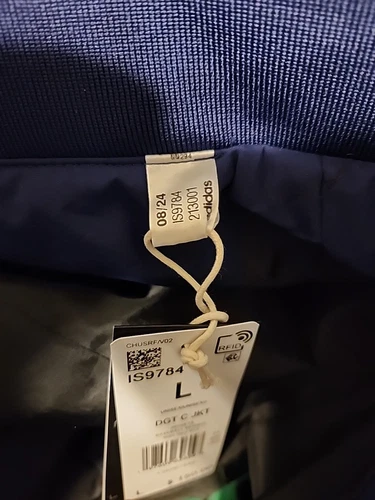 Adidas Dugout Coach jacket Brand New with tags Perfect Condition IS9784 L NWT - Picture 10 of 12