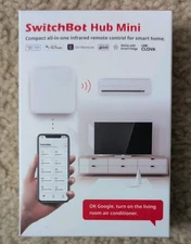 SwitchBot Hub Mini — Infrared Remote Control for Smart Home (WHITE) NEW