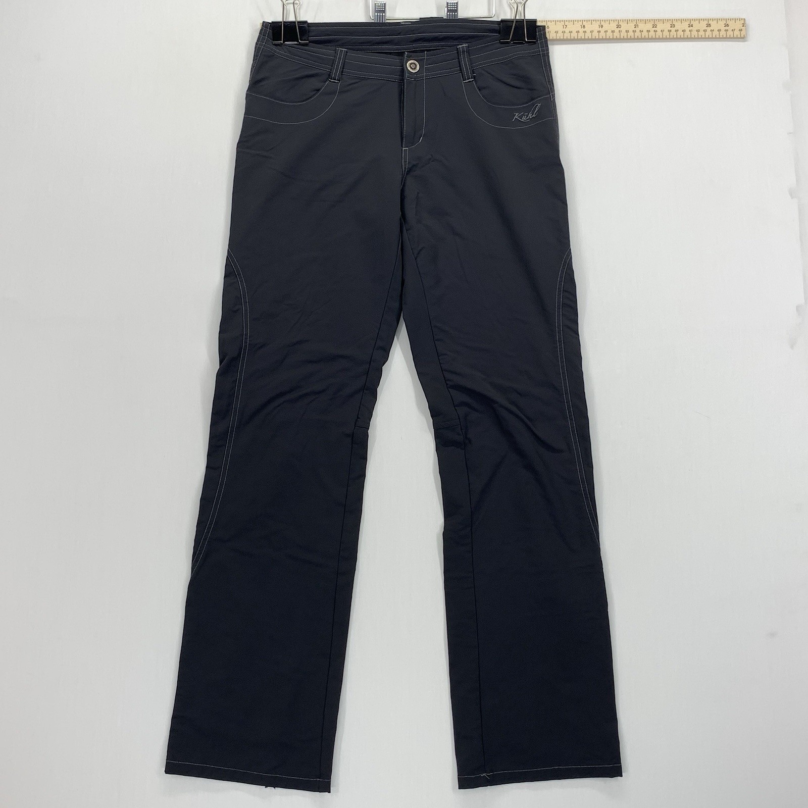Kuhl Womens Dark Gray Hiking Pants Size 8 Outdoor Adventure Wear