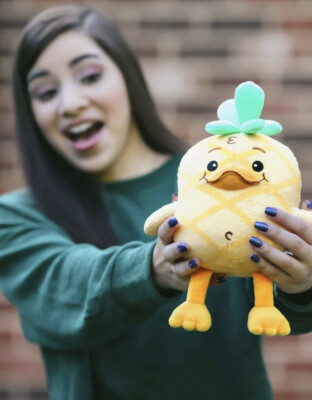 Moriah Elizabeth Georgie Plushie Plush Stuffed Animal Pineapple Official Merch | eBay