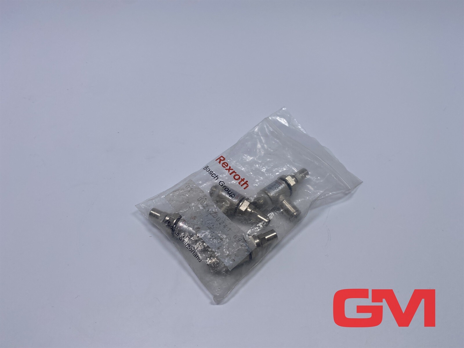 4x Bosch Rexroth Throttle Check Valve 0821200241 G1/8