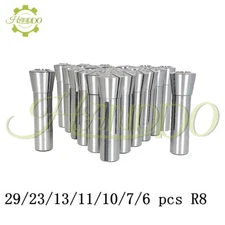Collet Set For Bridgeport High Precision 6 R8/7 R8/10 R8/11 R8/13 R8/23 R8/29 R8