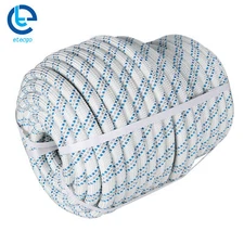 3/4" × 150' Double Braid Nylon Polyester Arborist Bull Rope Pulling Rigging Line