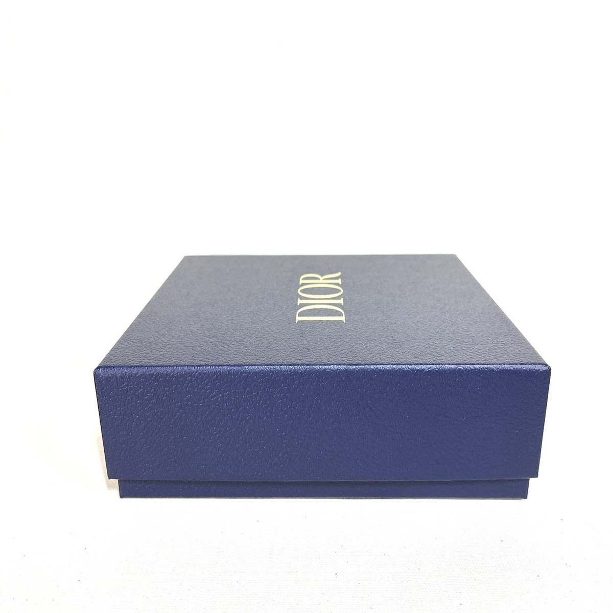 DIOR Large Blue Gift Box 8x8x3 Storage Organizer Keepsake Case