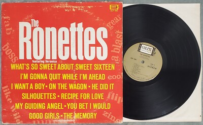 THE RONETTES with Veronica 1965 LP Colpix SCP-486, ORIGINAL STEREO