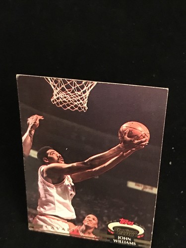 1992-93 Stadium Club Cleveland Cavaliers Basketball Card #188 John Williams - Picture 2 of 3