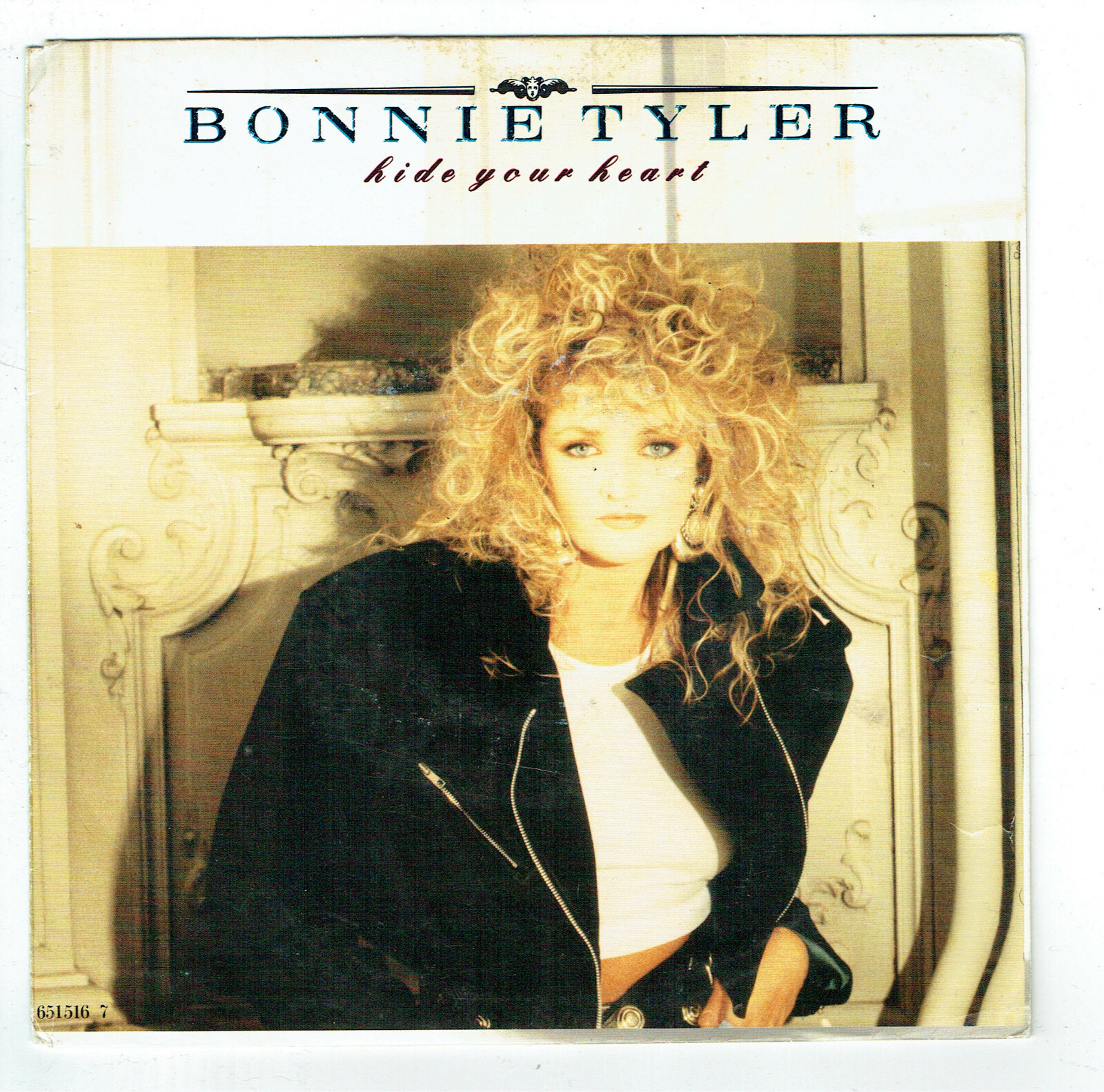Bonnie Tyler Vinyl 45 RPM 7 "" Hide Your Heart -I'M Not Foolin -cbs 651516 7 Vgc