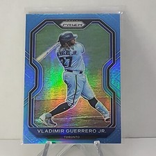 VLADIMIR GUERRERO JR 2021 Panini Prizm Carolina Blue SP PRIZM Tier II