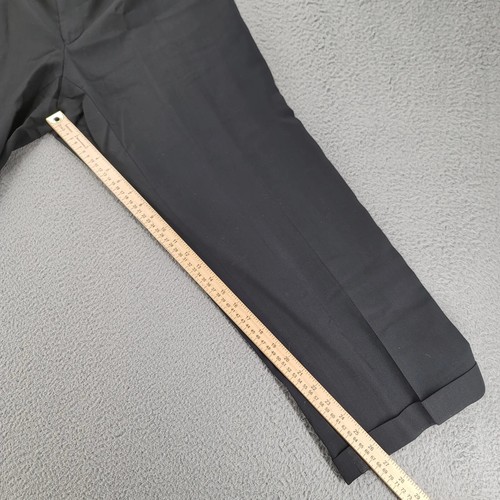 Joseph & Feiss Pants Mens 40 Black Wool Dress Pants Comfort Stretch - Picture 10 of 11