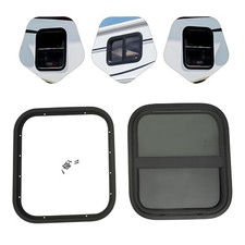 14" x 16" Vertical Slider W/ Screen RV Window For RV Trailer Camper Food Truck