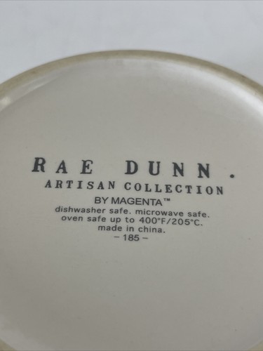 Tazón de sopa de marfil con mango Rae Dunn SOUP - Colección artesanal de Magenta - Imagen 7 de 8